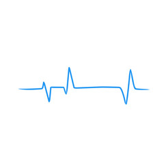 cardiogram line art
