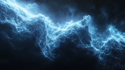 Futuristic Technology: Abstract Digital Interfaces, Data Networks, and AI Conceptual Art