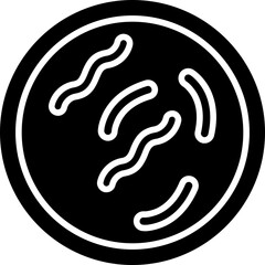 Fototapeta premium Rhodospirillum rubrum Icon