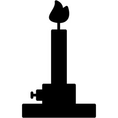 Bunsen Burner Icon