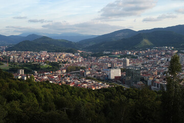 Fototapeta premium Urban landscape in the city of Bilbao, Spain