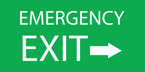 Exit emergency  