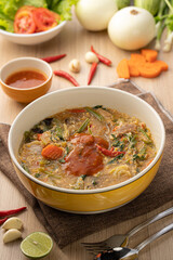 Savory Vegetable Soup with Fresh Ingredients