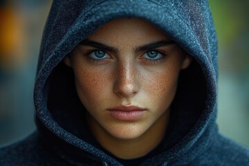 Shadows of Deception: The Mysterious Hacker in the Dark Hoodie