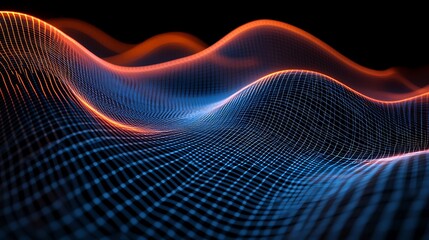 Futuristic Technology: Abstract Digital Interfaces, Data Networks, and AI Conceptual Art