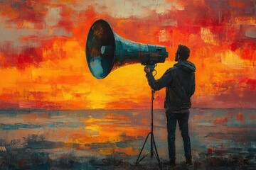 The Voice of Change: The Impact of the Person with the Megaphone