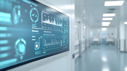 Close-Up of Interactive Digital Display in a Modern Setting