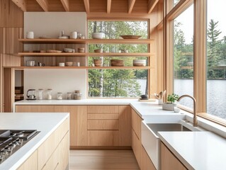 A kitchen with a sink and a window. The sink is stainless steel and the window is above it