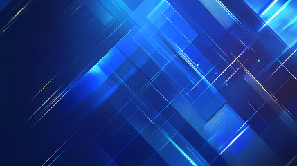 Futuristic blue network with a tech feel