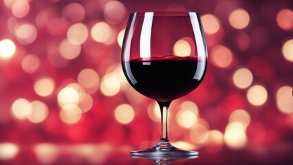 glass of red wine