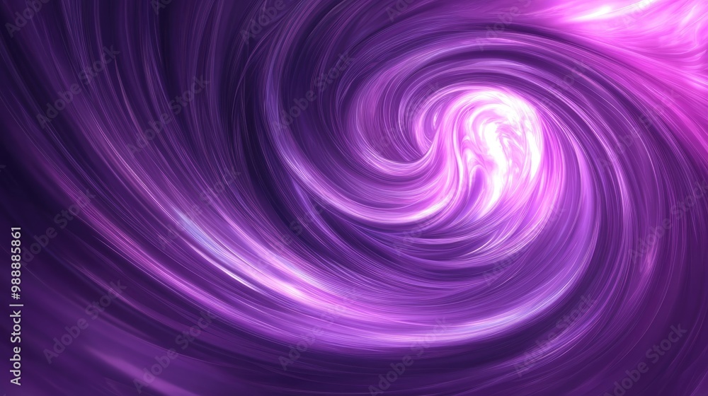 Poster purple swirling abstract background created using digital tools