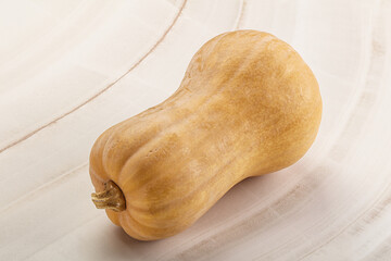 Raw ripe organic Butternut Pumpkin