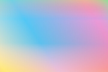 Warm toned holographic iridescent background. Rainbow holographic pattern.