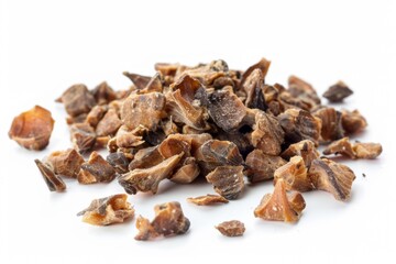 Obraz premium chicken droppings isolated white background
