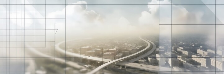 Fototapeta premium seamless fusion of advanced engineering and artistic design, Sharpen with copy space