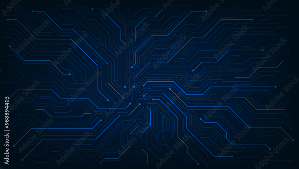 Poster circuit board. technology background. central computer processors cpu concept. motherboard digital c