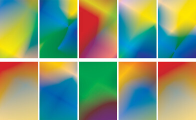 Obraz premium Blurred bluish abstract background, smooth colorful transition, Gorgeous abstract illustration with elegant design. good to use as advertising background.