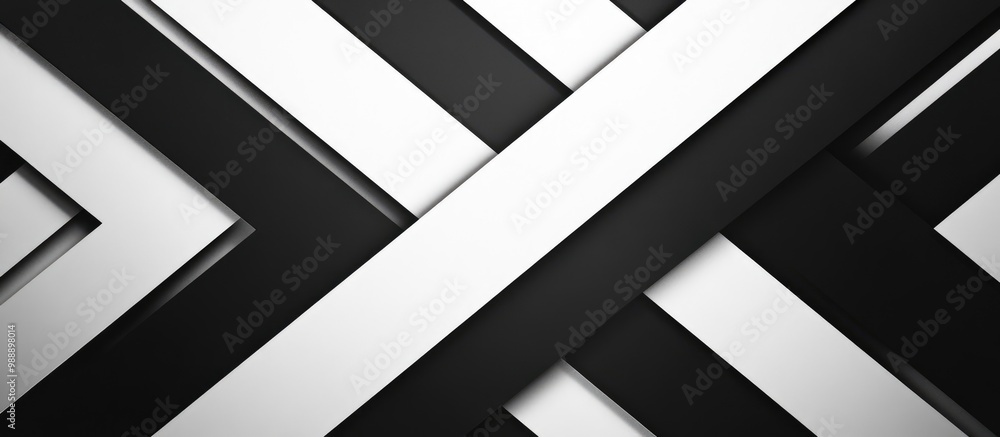 Poster abstract background featuring diagonal cross lines in a geometric x shape with intersecting patterns
