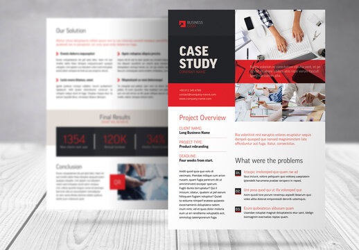 Case Study Business Document Template 