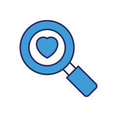 Search  vector icon stock illustration