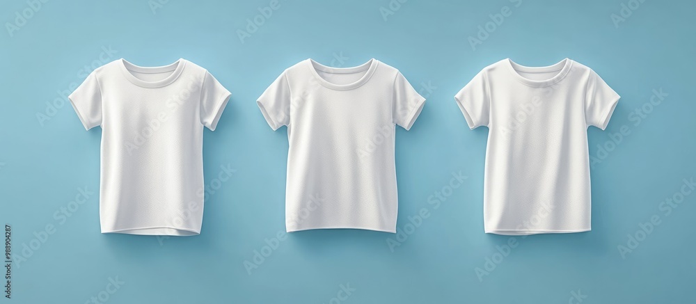 Poster flatlay mockup of a sleeveless t shirt showcasing front and back views for design presentation featu