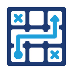 Obraz premium Strategy icon