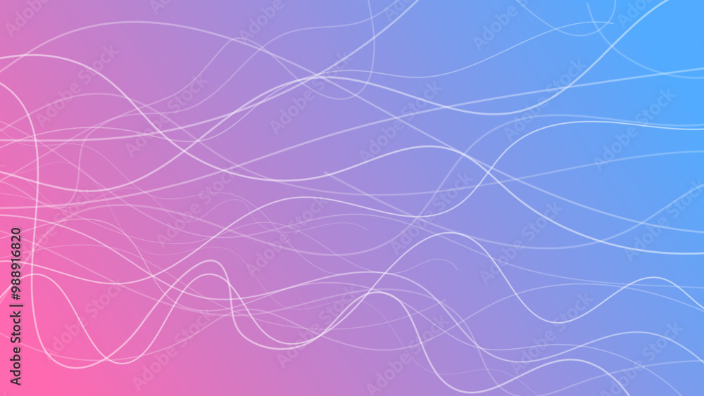 Poster abstract gradient background with wave beams