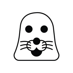 Seal vector icon stock illustration