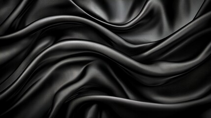 Fototapeta premium abstract background featuring luxurious fabric or liquid waves, showcasing the wavy folds of grunge silk texture, satin, or velvet, ideal for an elegant Christmas backdrop or sophisticated wallpaper d