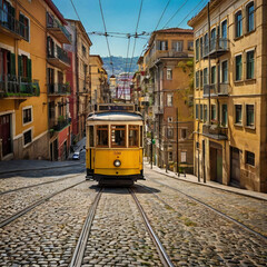 路面電車の走る街