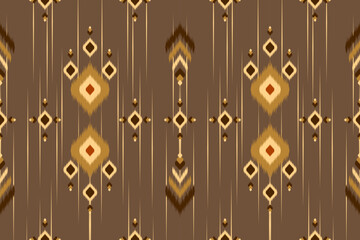 Abstract ethnic art ikat seamless pattern in tribal, folk embroidery and Mexican style. Aztec geometry Graphic Arts, Carpet Design, Wallpaper, Wrapping, Clothing