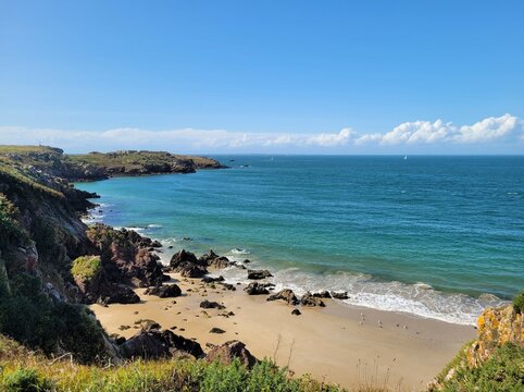 Houat beach, Brittany, France
