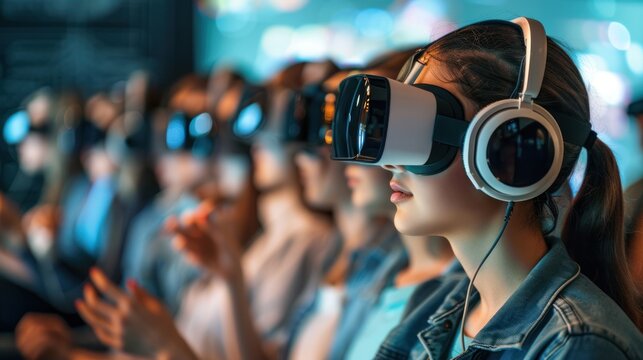 Virtual learning environments with immersive educational content, smart technology