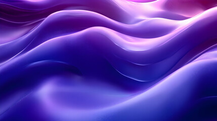 Obraz premium Abstract Purple Wave Backgrounds - Motion, Flow, Design