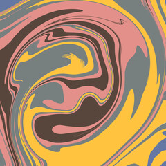 Fototapeta premium Colorful abstract line pattern, creative art background, modern design with basic shapes, modern colorful wallpaper print background.