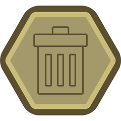 Trash Vector Icon Design