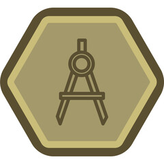 Compass Vector Icon Design