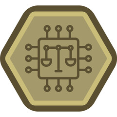 Ai Ethic Vector Icon Design