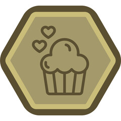 Cupcake Icon Design