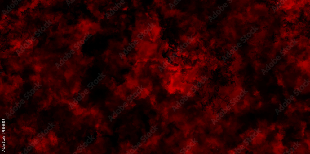 Poster abstract red and black textured smoke. grunge dark red textured painted background. abstract fire fl