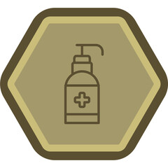 Hand Sanitizer Icon Design