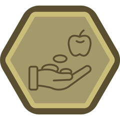 Famine Icon Design