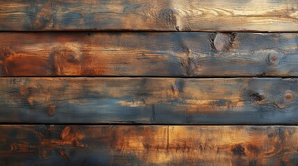 closeup of weathered wood planks showcasing rich texture knots and grain patterns rustic natural material background in warm earth tones