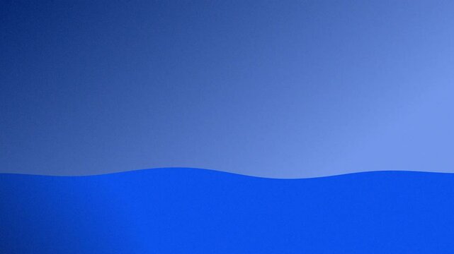 Abstract blue background with waves