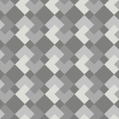 Abstract Geometric Seamless Patterns Grey Tone