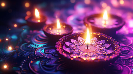 Diwali celebration background. 