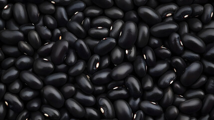 Black beans background