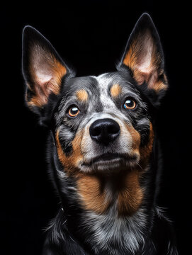 Australian cattle dog - portret psa