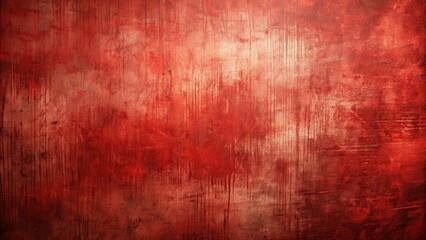 Obraz premium Vintage red metal background with a scratched texture perfect for adding a retro touch to designs