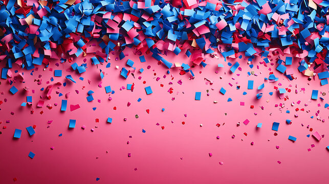 Bold Workplace Celebrations Business Card celebrating Work Anniversary featuring dynamic integration of 3D text 2D confetti overlay copyspace the upper right for a personalized congratulatory message